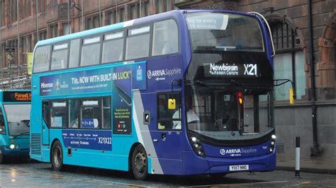 Making Up Time Arriva North East 7541 YX17NNO Alexander Dennis