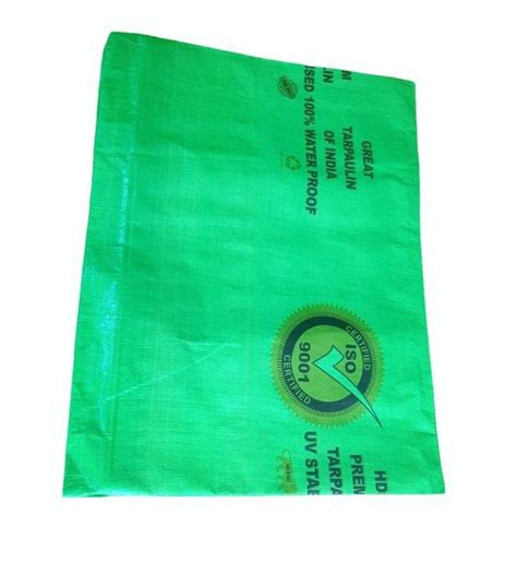 PE Laminated Woven Hdpe Green Waterproof Tarpaulin For Agriculture