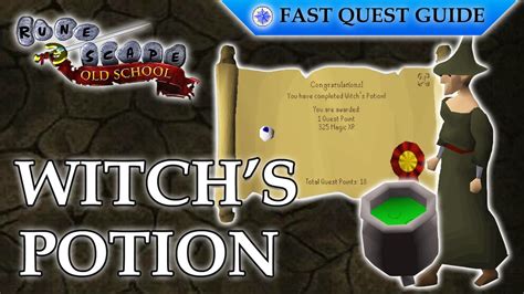 Witch S Potion Quest Osrs Quick Guide Youtube