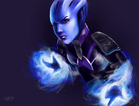 Mass Effect Asari By Redmjrn On Deviantart