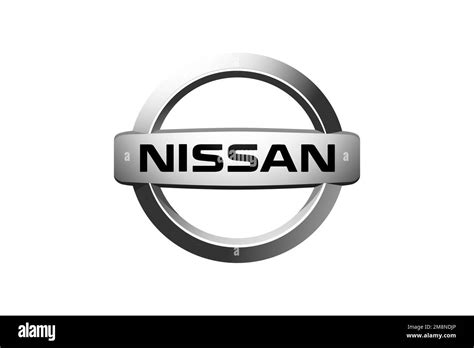 Nissan Motor Indonesia Logo White Background Stock Photo Alamy