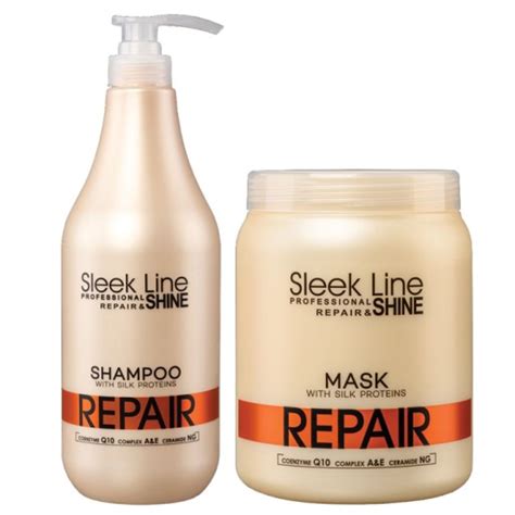 Stapiz Sleek Line Repair Szampon L Maska L Allegro Pl