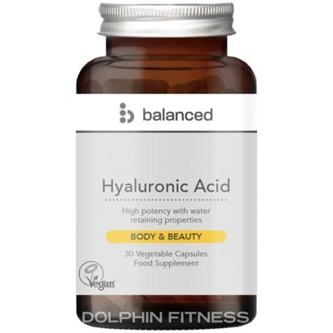 Balanced Hyaluronic Acid 30 Vegetable Capsules