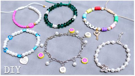 Pulseras De Moda Con Perlas Ideas F Ciles De Hacer Youtube