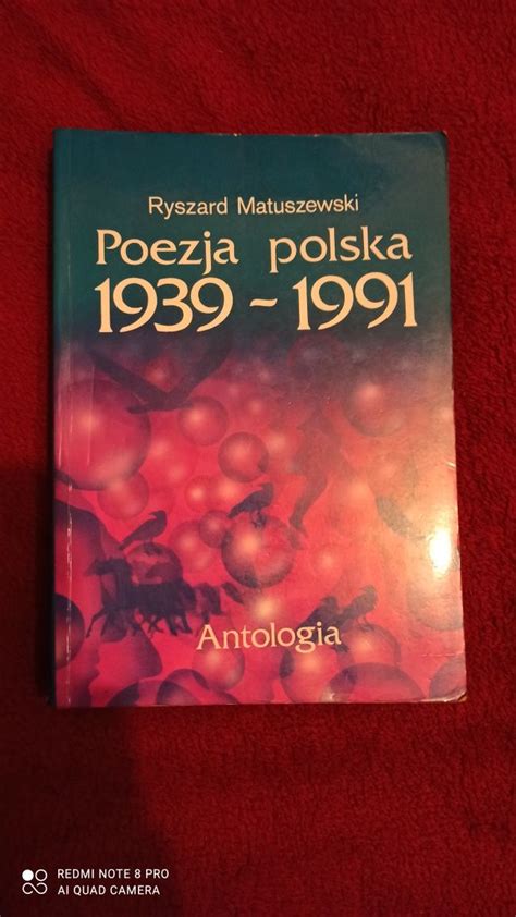 Poezja Polska Od Roku 1939 R Matuszewski Jastarnia OLX Pl