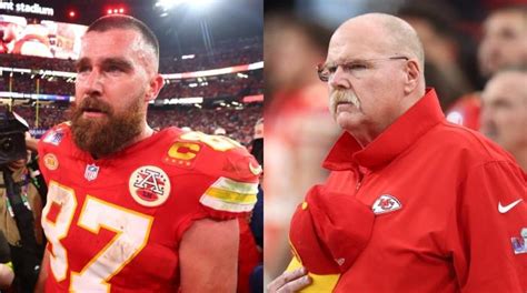 Travis Kelce Andy Reid Set Record Straight On Retirement After Super