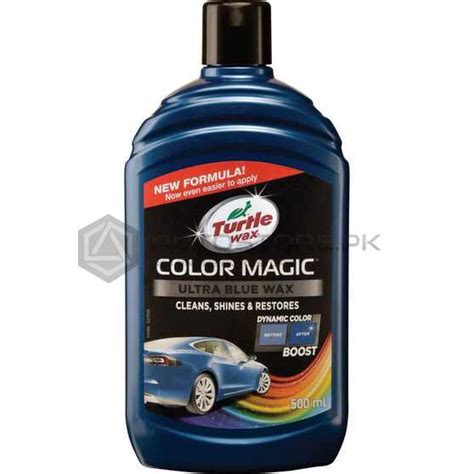 Turtle Wax Color Magic Ultra Blue Wax 500ml - Autostore.pk