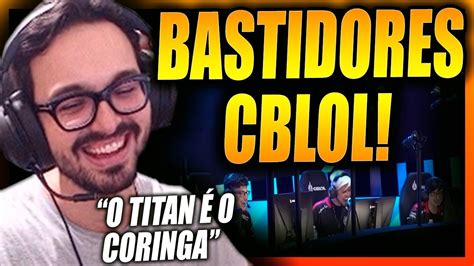 Mylon Reagindo Ao Bastidores Do Cblol Semana Playoffs Youtube