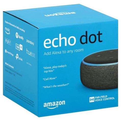 1x Smart Speaker Amazon Echo Dot 3a Geracao Alexa Casas Bahia