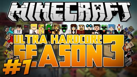 Minecraft Ultra Hardcore Survival Season Episode Youtube