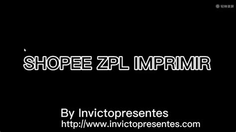 Imprimir Etiqueta De Envio Zpl Declaração De Conteúdo Shopee Pdf E