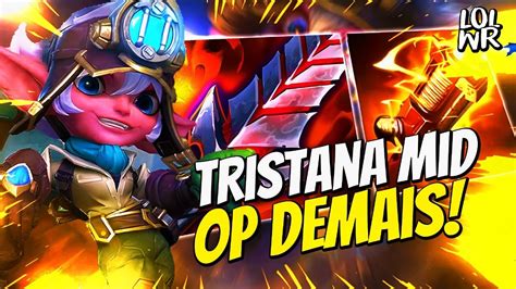 TRISTANA MID É MUITO FORTE E DIVERTIDO LOL WILD RIFT YouTube