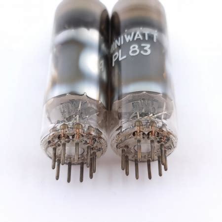 X Pl Miniwatt Tube S Production Matched Pair Ch