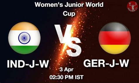 IND J W Vs GER J W Dream11 Team Prediction Fantasy Hockey Tips 08 Dec 2023