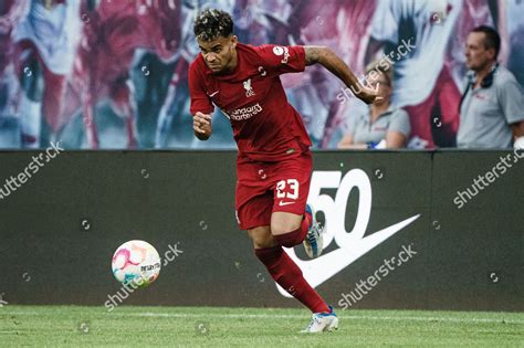 Liverpools Luis Diaz Action Editorial Stock Photo Stock Image