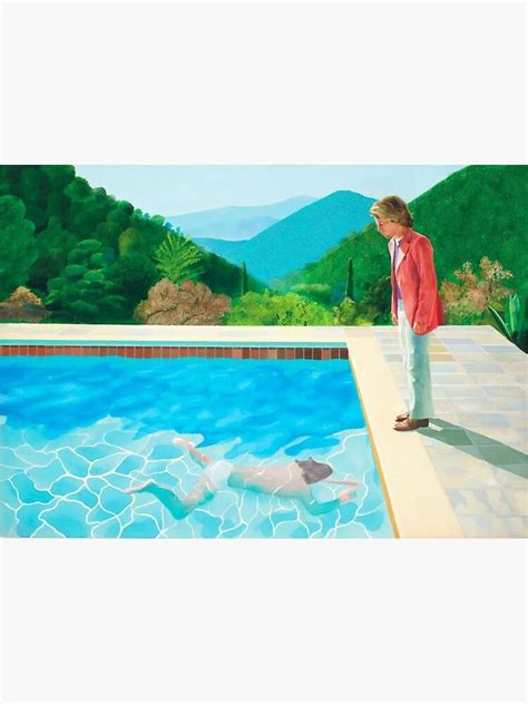 "David Hockney | pool with two figures" Poster by SherylKesley | Redbubble