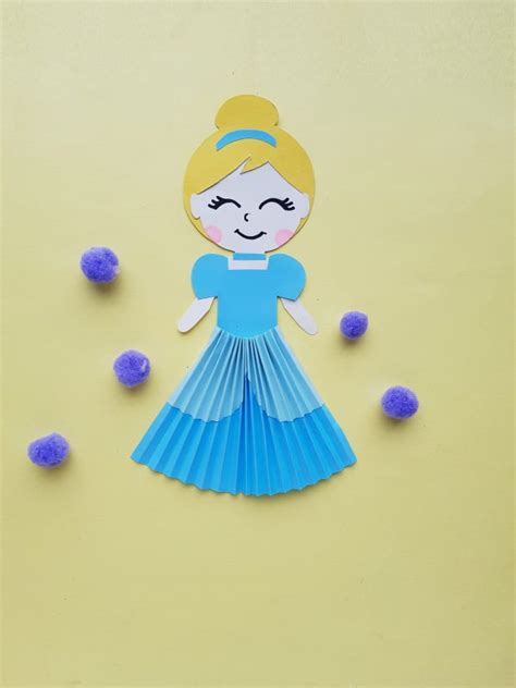 Cinderella Crafts How To Make Paper Doll