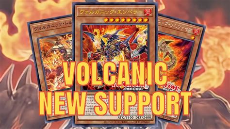 NEW VOLCANIC SUPPORT Is COMING To MAKE THEM CRAZY GOOD Yu Gi Oh