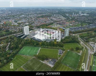 Aerial View Stadion Galgenwaard Football Stadium Utrecht Province