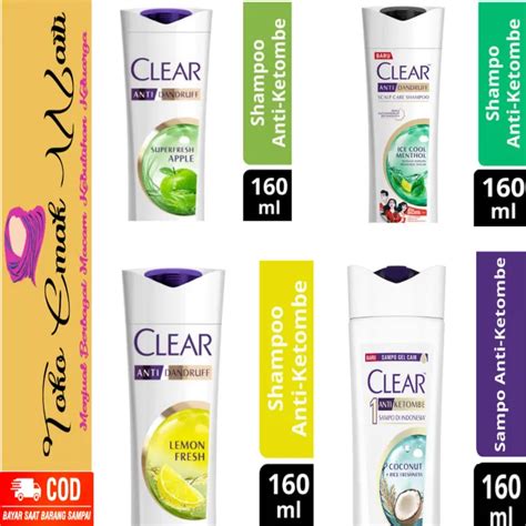 Clear Shampoo Anti Ketombe Ml All Variant Lazada Indonesia