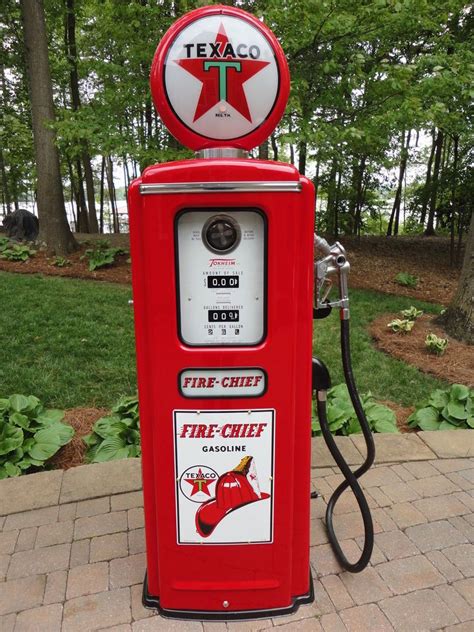 Texaco Fire Chief Model 39 Tokheim Full Size Gas Pump Vintage Styling