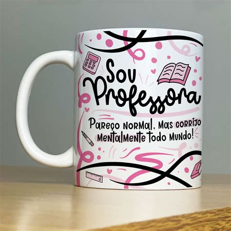 Canecas Para Professora - Caneca Personalizada Profissão Professora – By Thitî