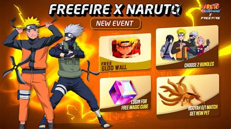 Free Fire X Naruto Event Free Fire Free Fire India Launch Date Free