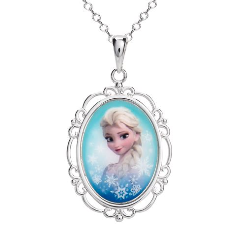 Disney Frozen Necklace - Elsa Necklace 18 Inch - Frozen Jewelry Jewelry ...