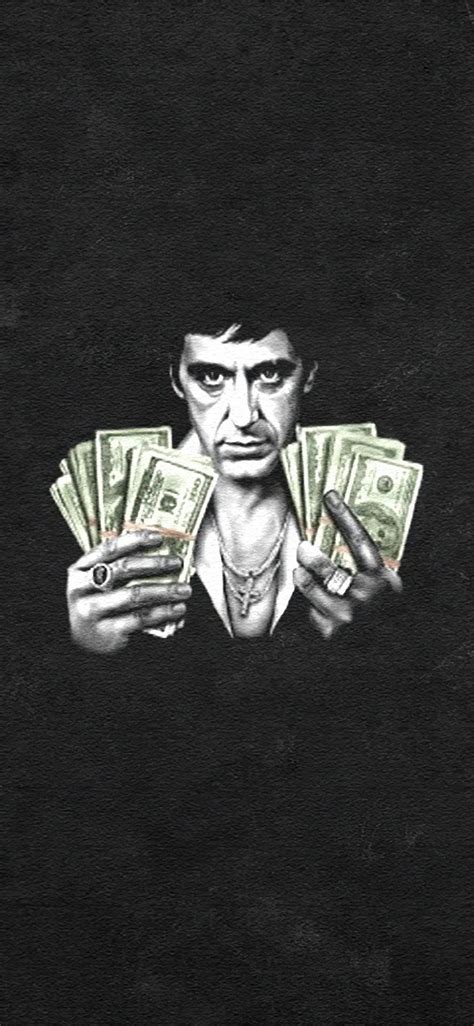 al pacino scarface 4k iPhone X Wallpapers Free Download