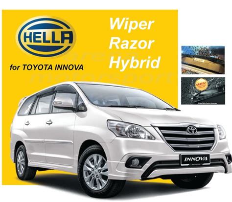 Jual Wiper Hella Razor Hybrid Toyota Innova Ae Jb Di Lapak Anker Shop