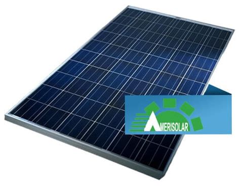 Amerisolar Solar Panels Power Grid Sol