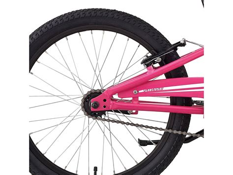 Specialized Hotrock 20 Coaster Girls Hot Pink Sparkle White Biker Boarder De