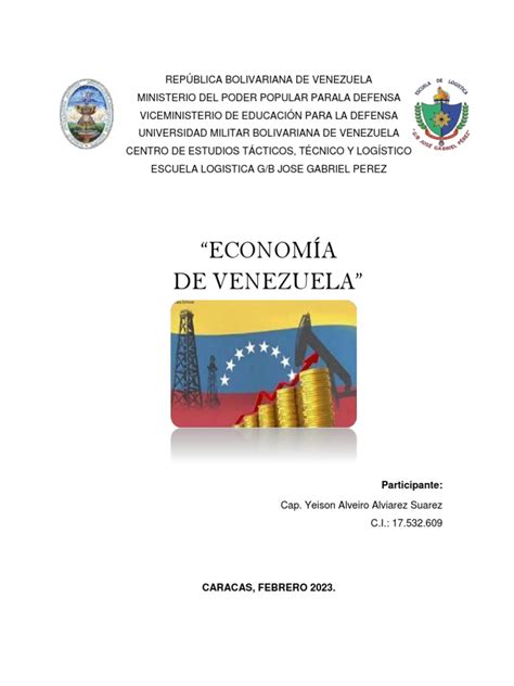 Informe La Economia De Venezuela Cap Alviarez Pdf Venezuela Brasil