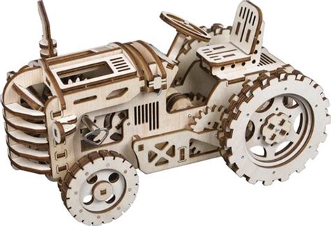 Robotime Tracteur Maquettisme Maquettes En Bois Mod Lisme Diy