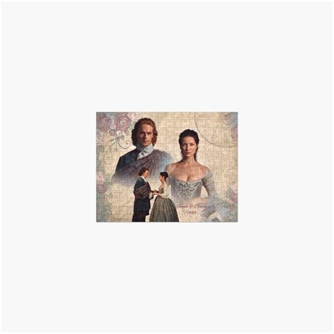 Jamie And Claire Fraseroutlander Wedding Jigsaw Puzzle Jigsaw Puzzle