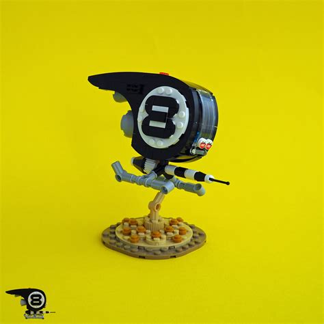 An 8 Ball Pod Racer - EverydayBricks