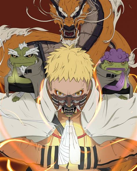 Download free Majestic Collaboration - Naruto Uzumaki In Sage Mode ...