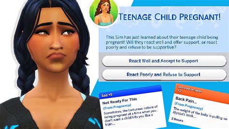 Most Realistic Teen Pregnancy Mod 🍼🤰🏻 Must Have Youtube