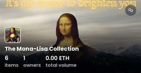 The Mona Lisa Collection Collection Opensea