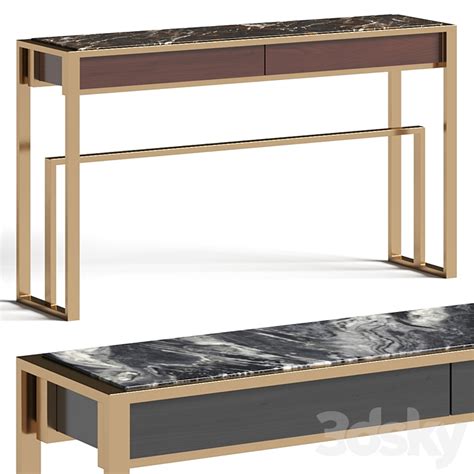 Porus Studio Sutter Console Table Console 3D Model