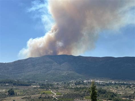 Incendio Entre Tàrbena Y Xaló Foto App Incendios