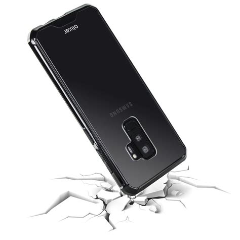 Olixar ExoShield Tough Snap On Samsung Galaxy S9 Plus Case Black