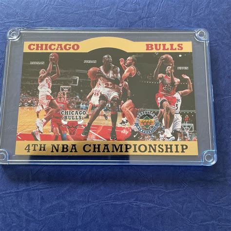 代購代標第一品牌樂淘letao完品1996 UDA CHICAGO BULLS 4TH NBA CHAMPIONSHIP 10 000枚