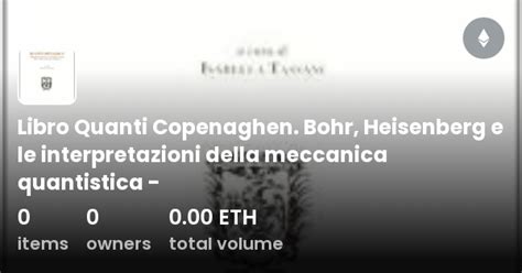 Libro Quanti Copenaghen Bohr Heisenberg E Le Interpretazioni Della