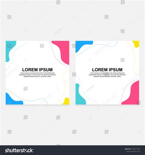 content background template social media stock vector royalty