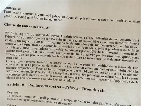 Clause de non concurrence qu entend on par là