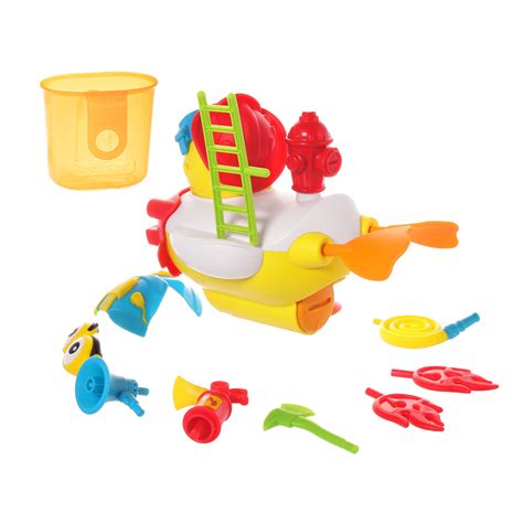 Yookidoo Jet Duck Firefighter Bath Time Fun For Kids Ages 2