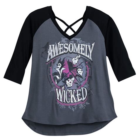 Disney Villains Fashion T Shirt For Women Disney Boutique Disney