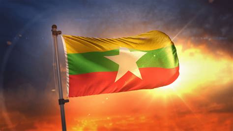 Myanmar Flag Wallpapers Top Free Myanmar Flag Backgrounds