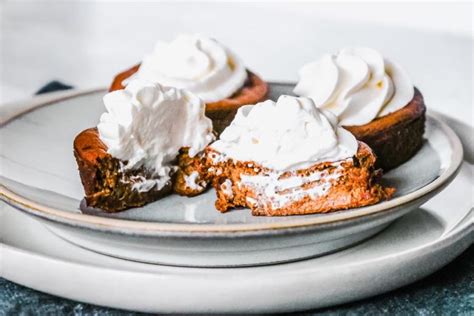 Mini Keto Crustless Pumpkin Pies Recipe Ketofocus